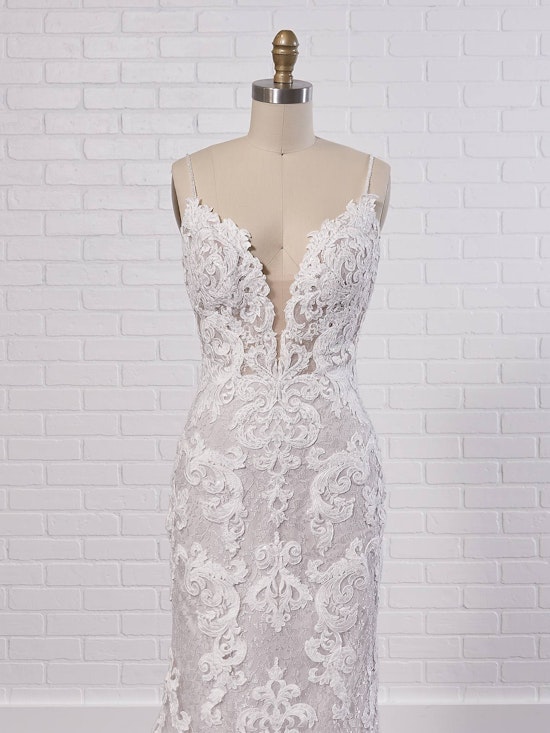 Tuscany Lynette Lace Sheath Wedding Gown