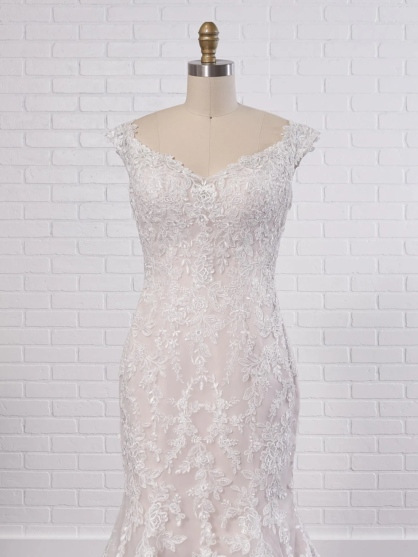 Rebecca Ingram Wedding Dress Nancy 8RS539 Color2
