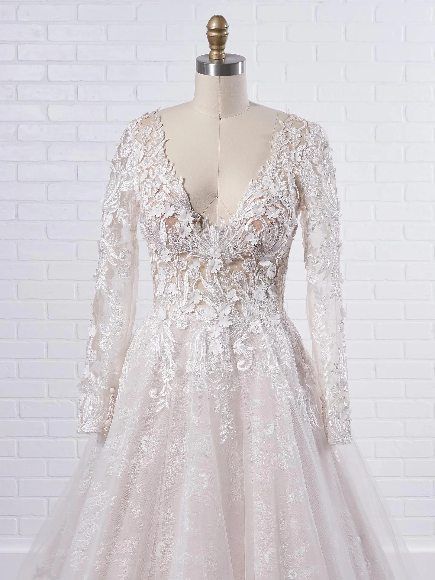 Sottero and Midgley Wedding Dress Zander 9SC076 Color2