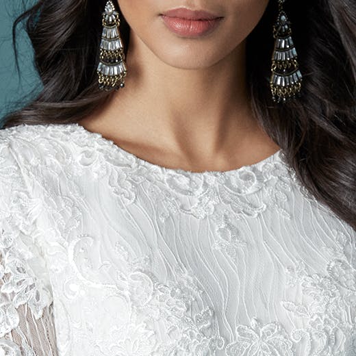 Maggie Sottero Jordana 20MS213 Neckline