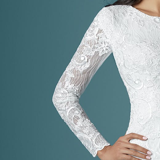 Maggie Sottero Jordana 20MS213 Sleeve