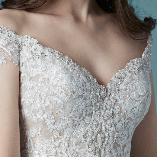 Maggie Sottero Natalie 20MS322 Neckline