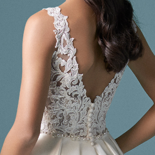 Maggie Sottero Sonnet 20MS602 BackBodice