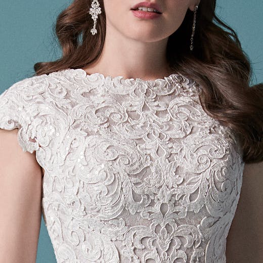 Maggie Sottero Tuscany Lane Leigh 20MS677 Neckline