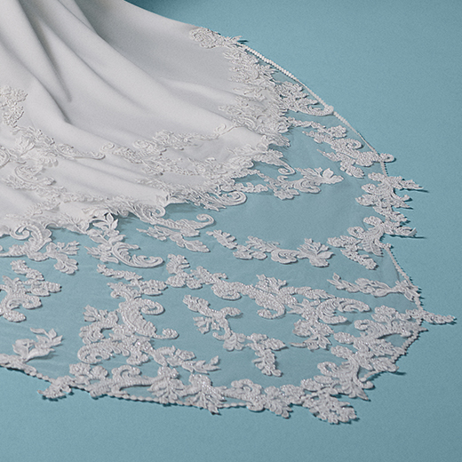 Nikki Bell Sleeve Mermaid Wedding Gown | Maggie Sottero