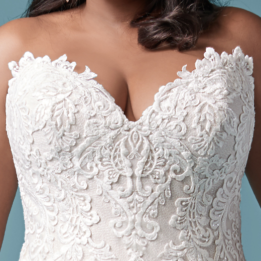 Maggie Sottero Erin Lynette Marie 20MS683ACDET Neckline