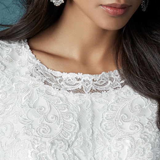 Maggie Sottero Cosette 20MT309 Neckline