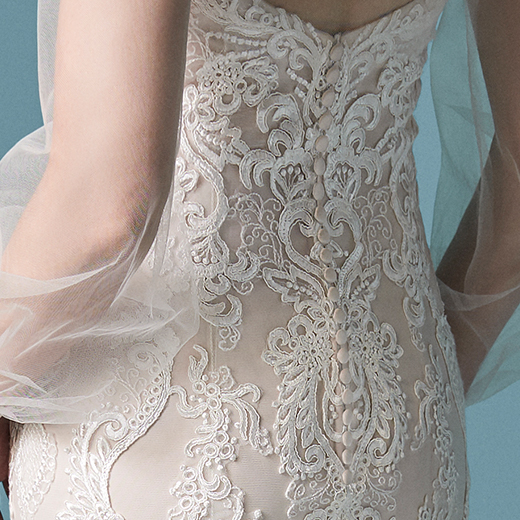 Maggie Sottero Clarette 20MT713ZU Closure
