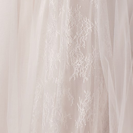 Iris Long Sleeve Boho Lace Wedding Dress | Rebecca Ingram
