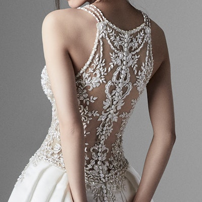 Sottero and Midgley Vaughn 20SC263 BackBodice
