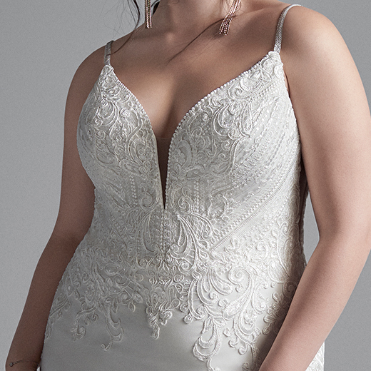 Sottero and Midgley Bracken Lynette 20SS655AC Neckline