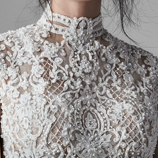 Sottero and Midgley Zinnia 20SW183 Neckline
