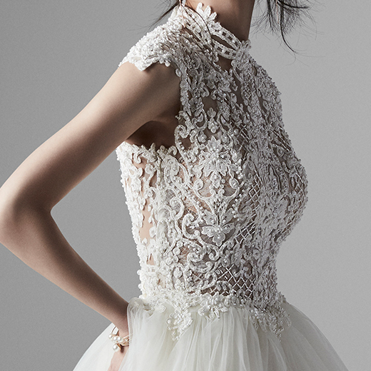 Sottero and Midgley Zinnia Lane 20SW183MC FrontBodice