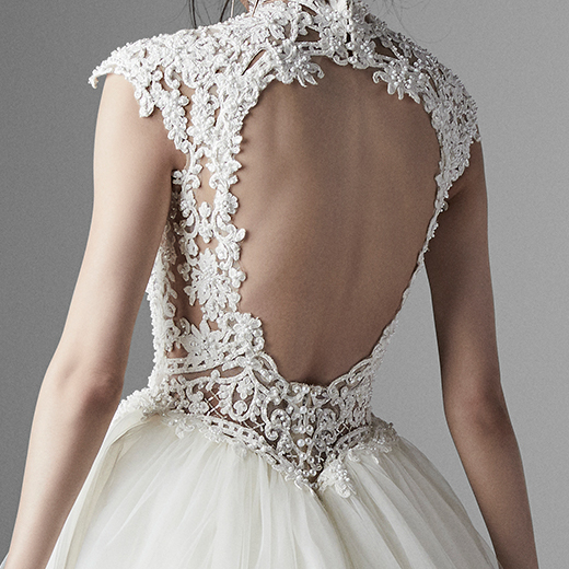 Sottero and Midgley Zinnia Lane 20SW183MC BackBodice