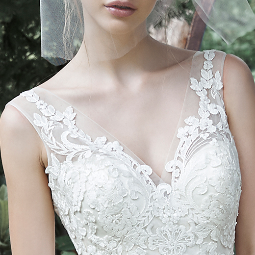 Maggie Sottero Sybil 5MS701 Neckline