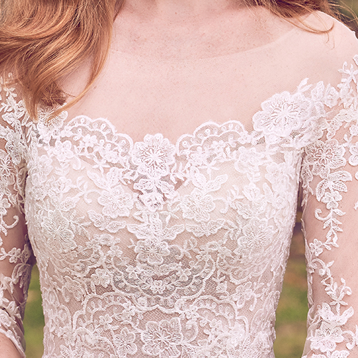 Maggie Sottero Bree 8MS491 Neckline