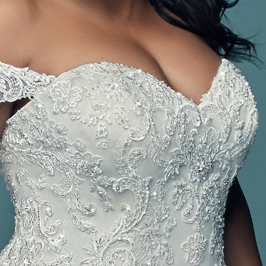 Maggie Sottero Gail 8MT733LU Neckline