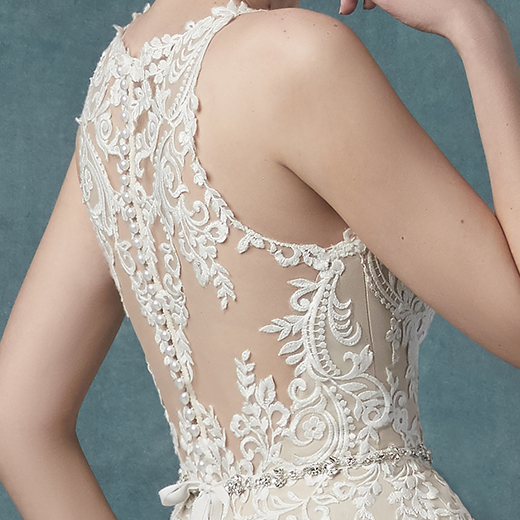 Maggie Sottero Shelissa 9MC025 BackBodice
