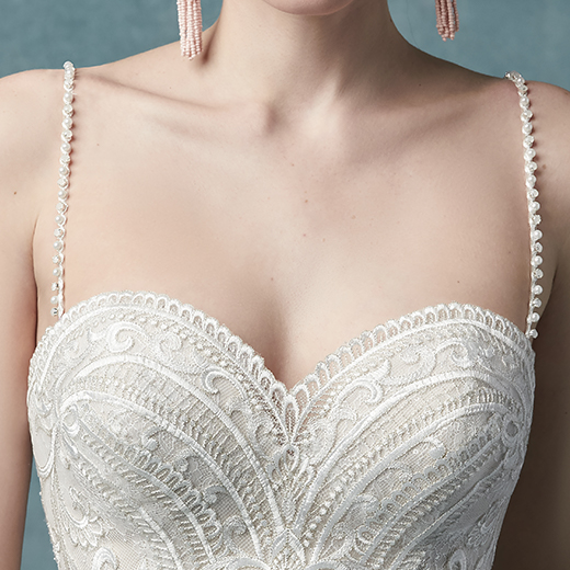 Maggie Sottero Whitney 9MC040 Neckline