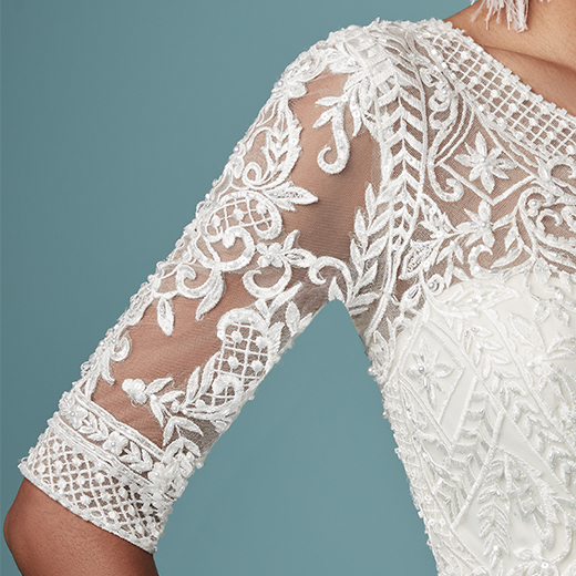 Maggie Sottero Blake 9MC817 Sleeve