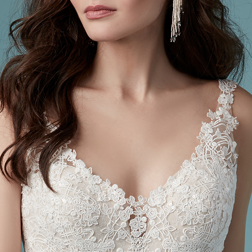 Maggie Sottero Ambrose 9MW888 Neckline