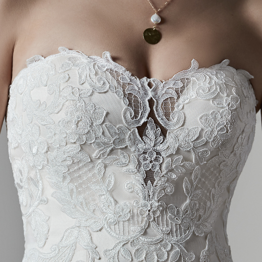 Sottero and Midgley Wessex 9SC829LU Neckline