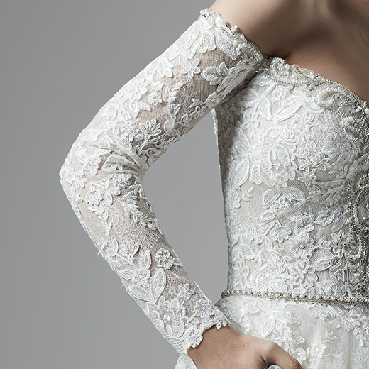 Sottero and Midgley Porter Marie 9SS868 Sleeve