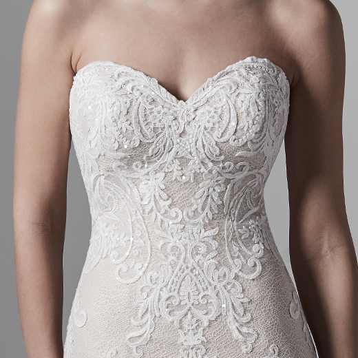 Sottero and Midgley Kane 9SW851 Neckline