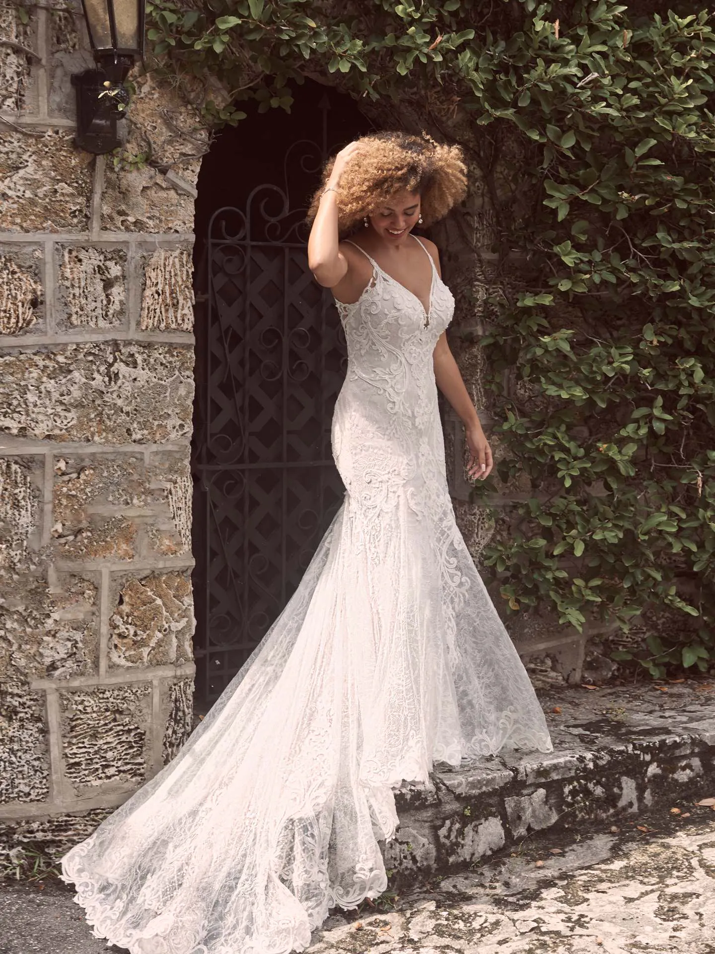 Maggie Sottero Esther Sexy Low-Back Mermaid Wedding Dress 21MC415 Alt1