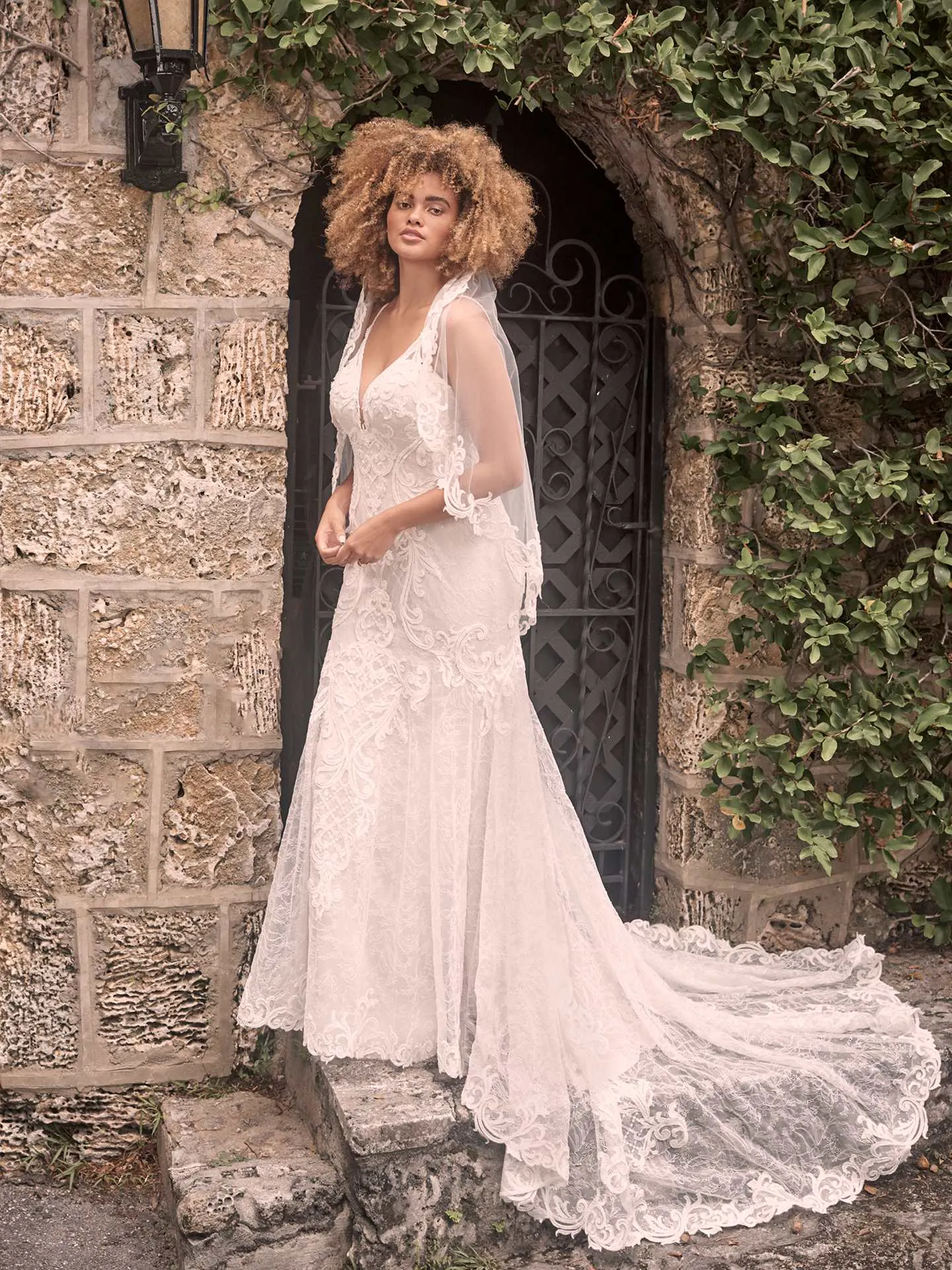 Maggie Sottero Esther Sexy Low-Back Mermaid Wedding Dress 21MC415 Alt4