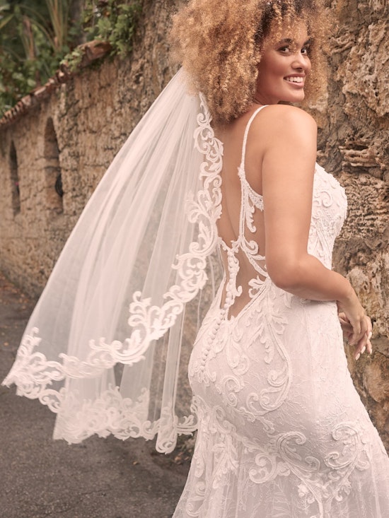 Maggie Sottero Esther Sexy Low-Back Mermaid Wedding Dress 21MC415 Main