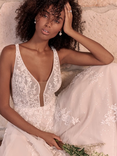 Maggie Sottero Leticia Romantic A-line Bridal Gown 21MK394 Main