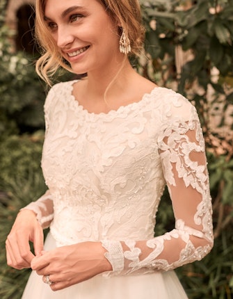 Rebecca Ingram Carrie-Leigh Modest Long Sleeve Princess Wedding Gown 21RS346 Main