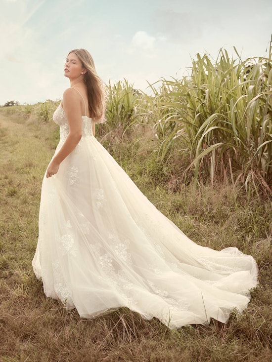 Rebecca Ingram Irene Floral Sweetheart A-line Wedding Dress 21RN398 Alt6