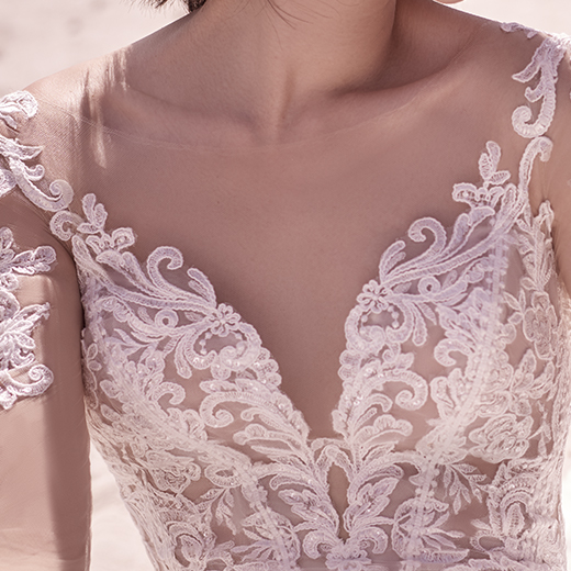 Sottero and Midgley Cambridge-Dawn 21SW340 Neckline