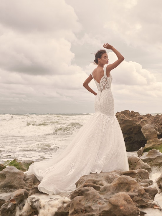 Sottero and Midgley Joss Romantic Cap-Sleeve Mermaid Wedding Dress 21SC376 Alt3