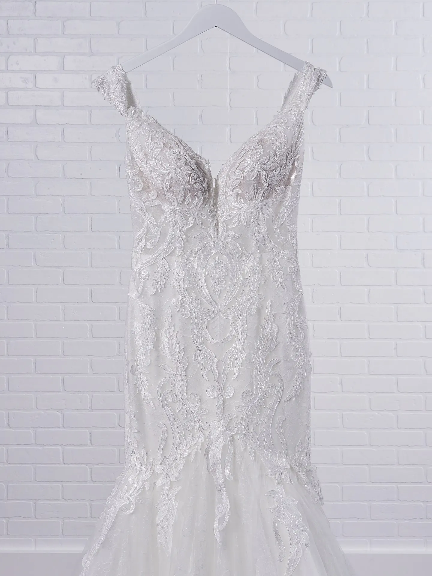 Sottero and Midgley Joss Romantic Cap-Sleeve Mermaid Wedding Dress 21SC376 Color1