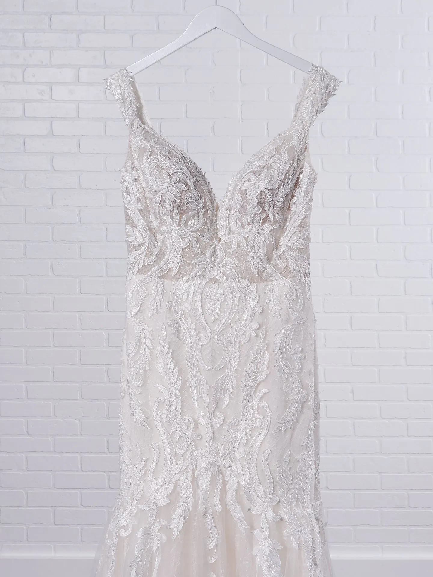 Sottero and Midgley Joss Romantic Cap-Sleeve Mermaid Wedding Dress 21SC376 Color2