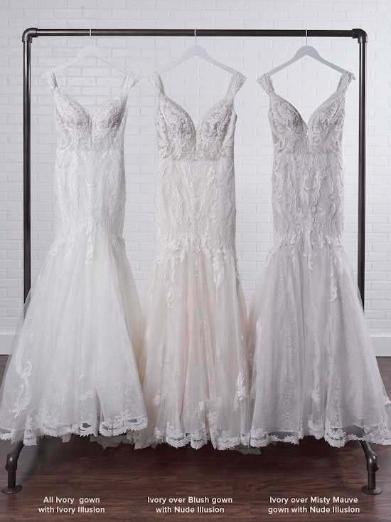 Sottero and Midgley Joss Romantic Cap-Sleeve Mermaid Wedding Dress 21SC376 Color4