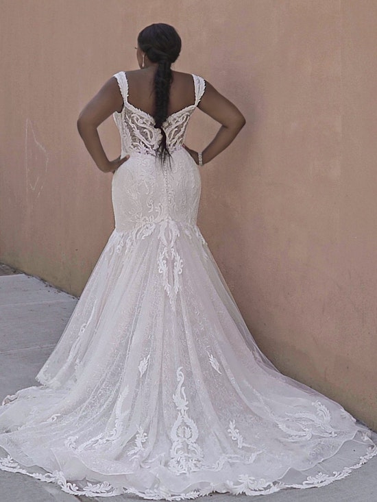 Sottero and Midgley Joss Romantic Cap-Sleeve Mermaid Wedding Dress 21SC376 Curve-Alt8