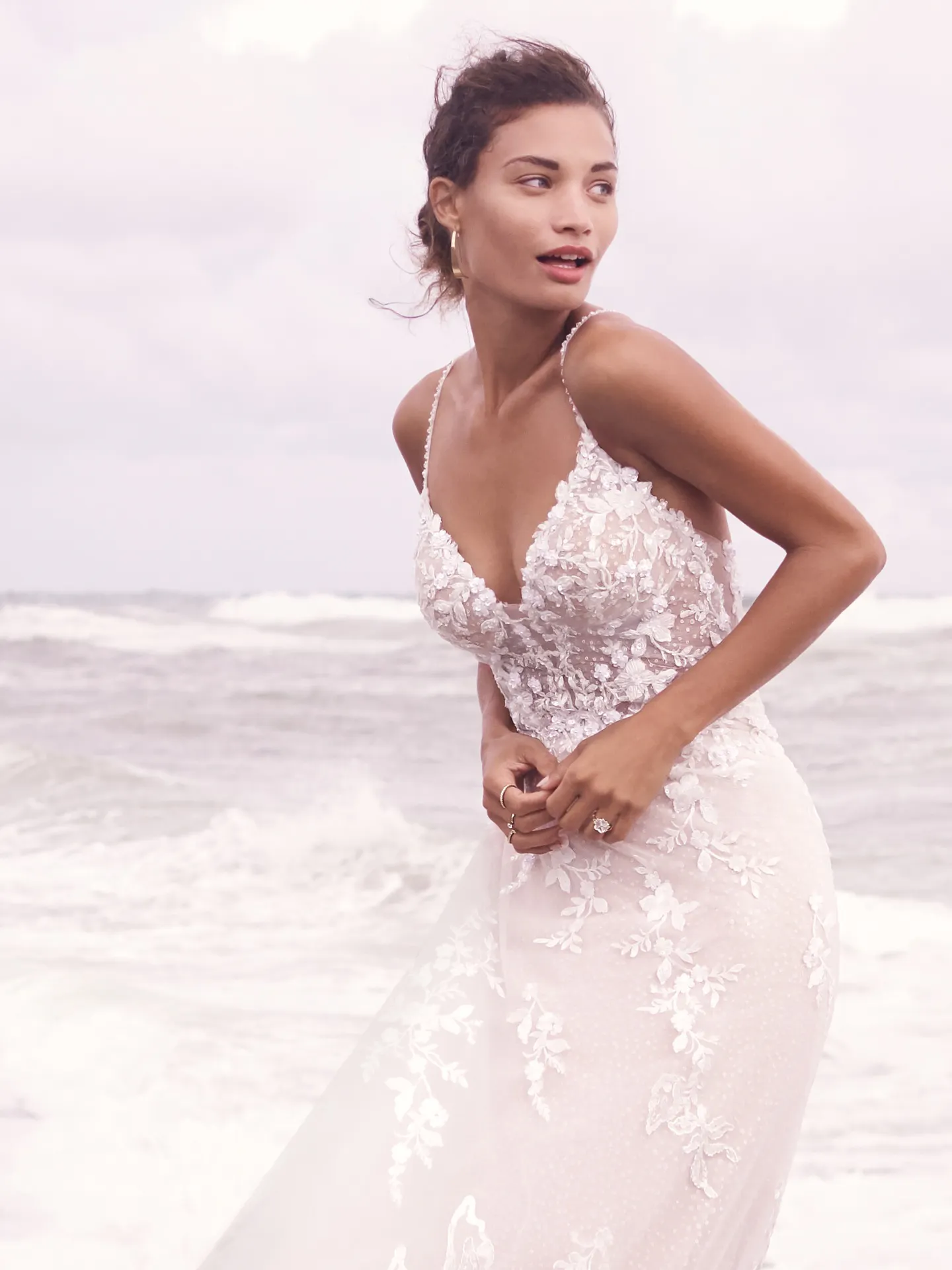 Sottero and Midgley Marlow Romantic Keyhole Back Wedding Dress 21SC429 Alt3