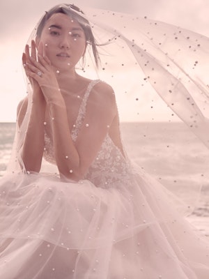 Sottero and Midgley Pierce Princess Pearl Tulle A-line Wedding Dress  21SV396 Main