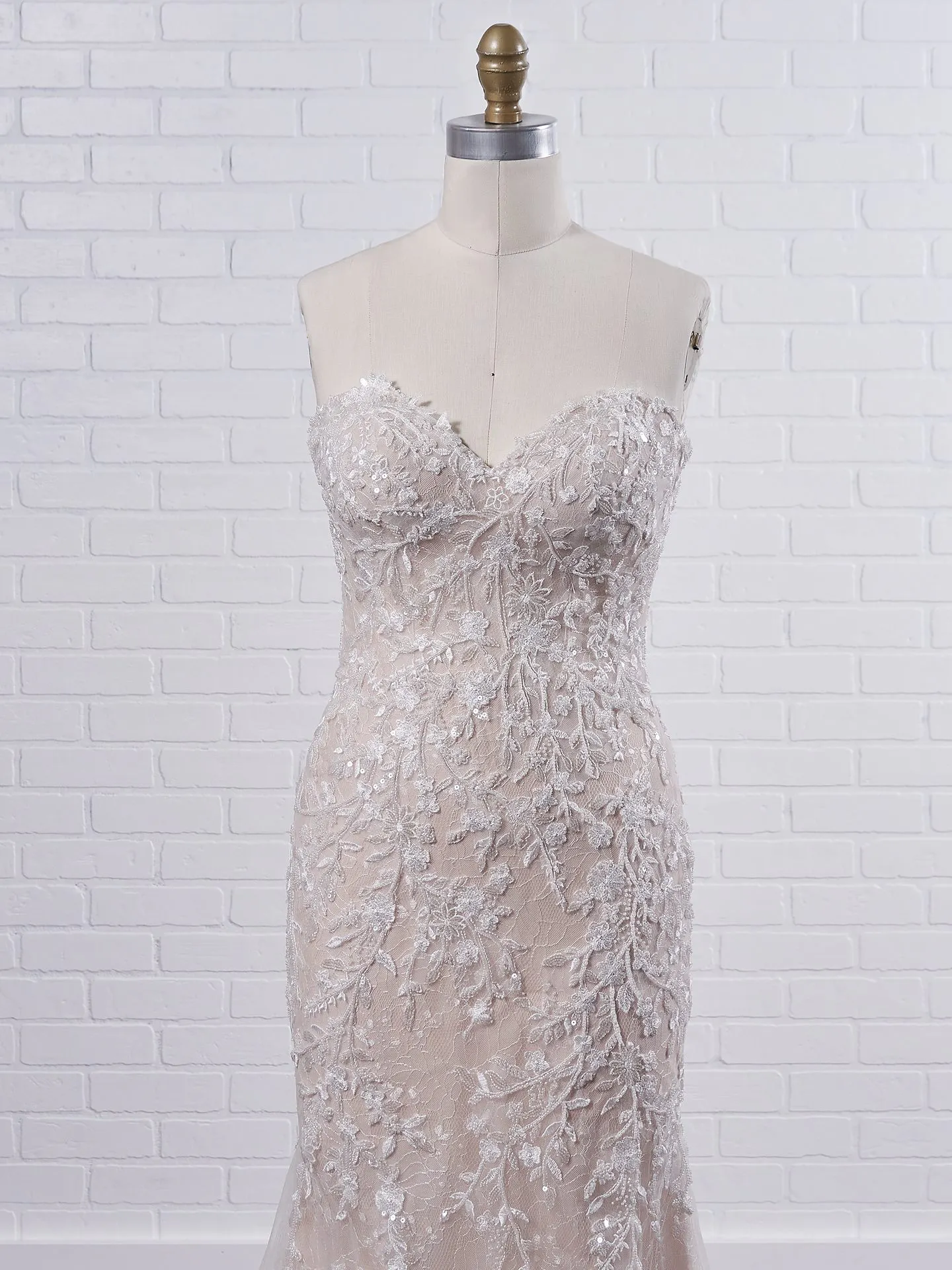 Maggie Sottero Charmaine Off-the-shoulder nature-inspired bridal gown with flirty floral motifs 21MK371 Color4