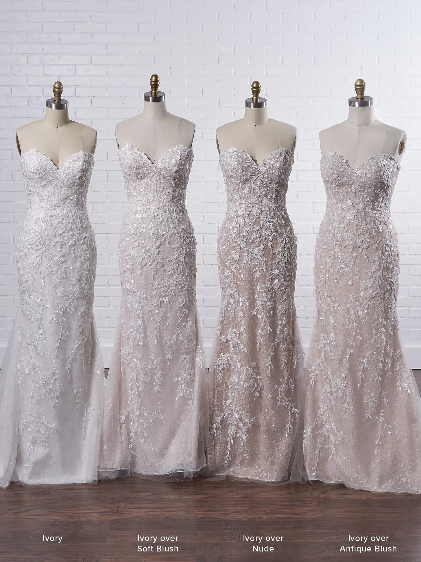 Maggie Sottero Charmaine Off-the-shoulder nature-inspired bridal gown with flirty floral motifs 21MK371 Color5