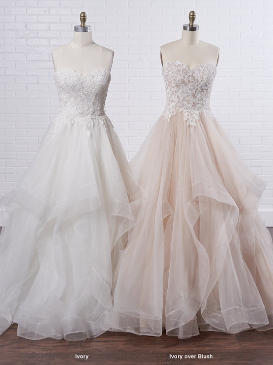 Maggie Sottero Anastasia A lovely strapless princess ball gown, perfect for chic and shimmery accessories 9MC012 Color3