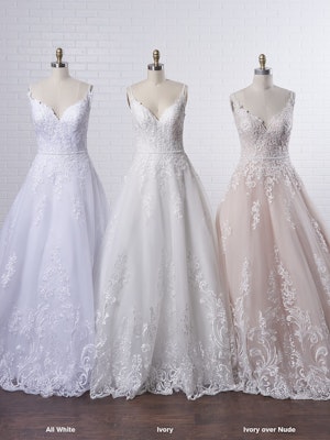 Maggie Sottero Wallis A lace A-line wedding dress to complement a variety of bright and classic venues 9MS030 Color4