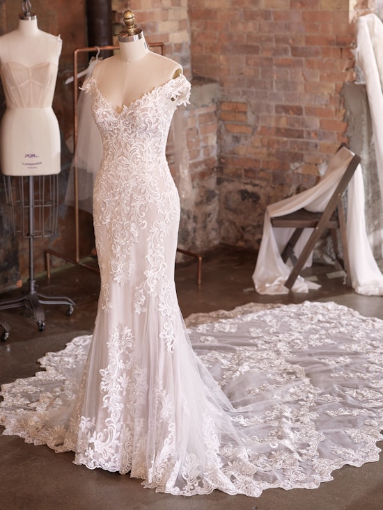 Edison Romantic Lace Wedding Gown