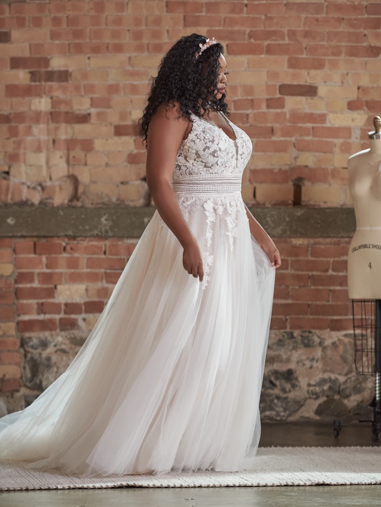 Ohara Nature-Inspired A-line Wedding Dress | Maggie Sottero