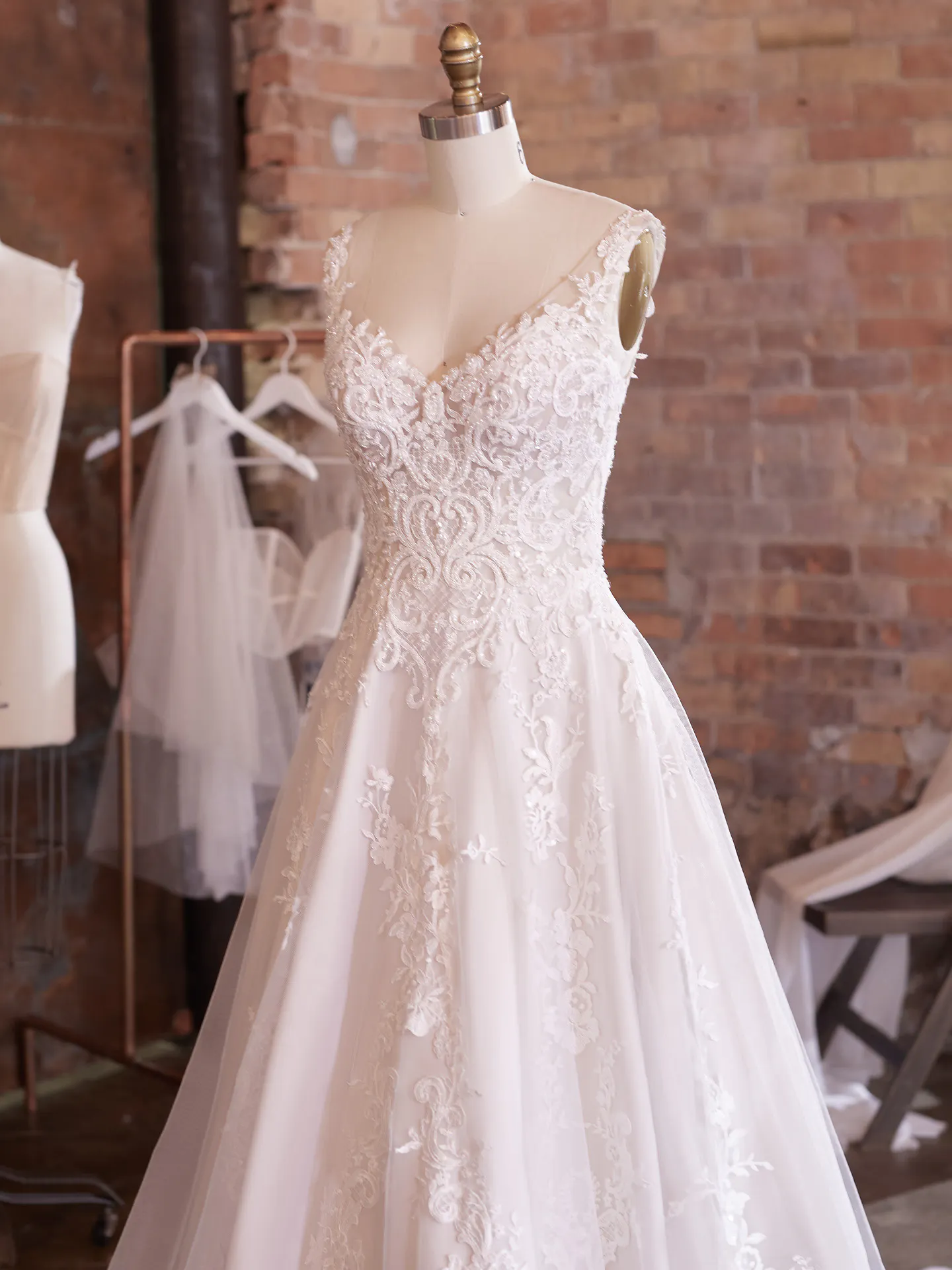 Maggie Sottero Wedding Dress Tiffany 21MS753A01 Alt100
