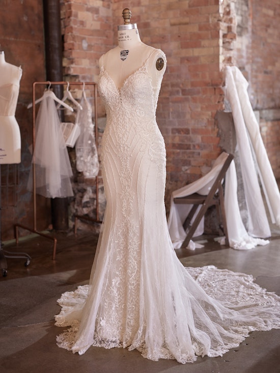 Sottero and Midgley Wedding Dress Barrett 21SK809A01 Alt100